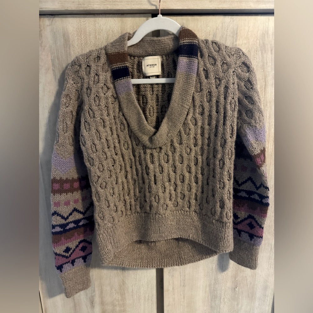 AUGDEN New York Knit Wool Sweater XS